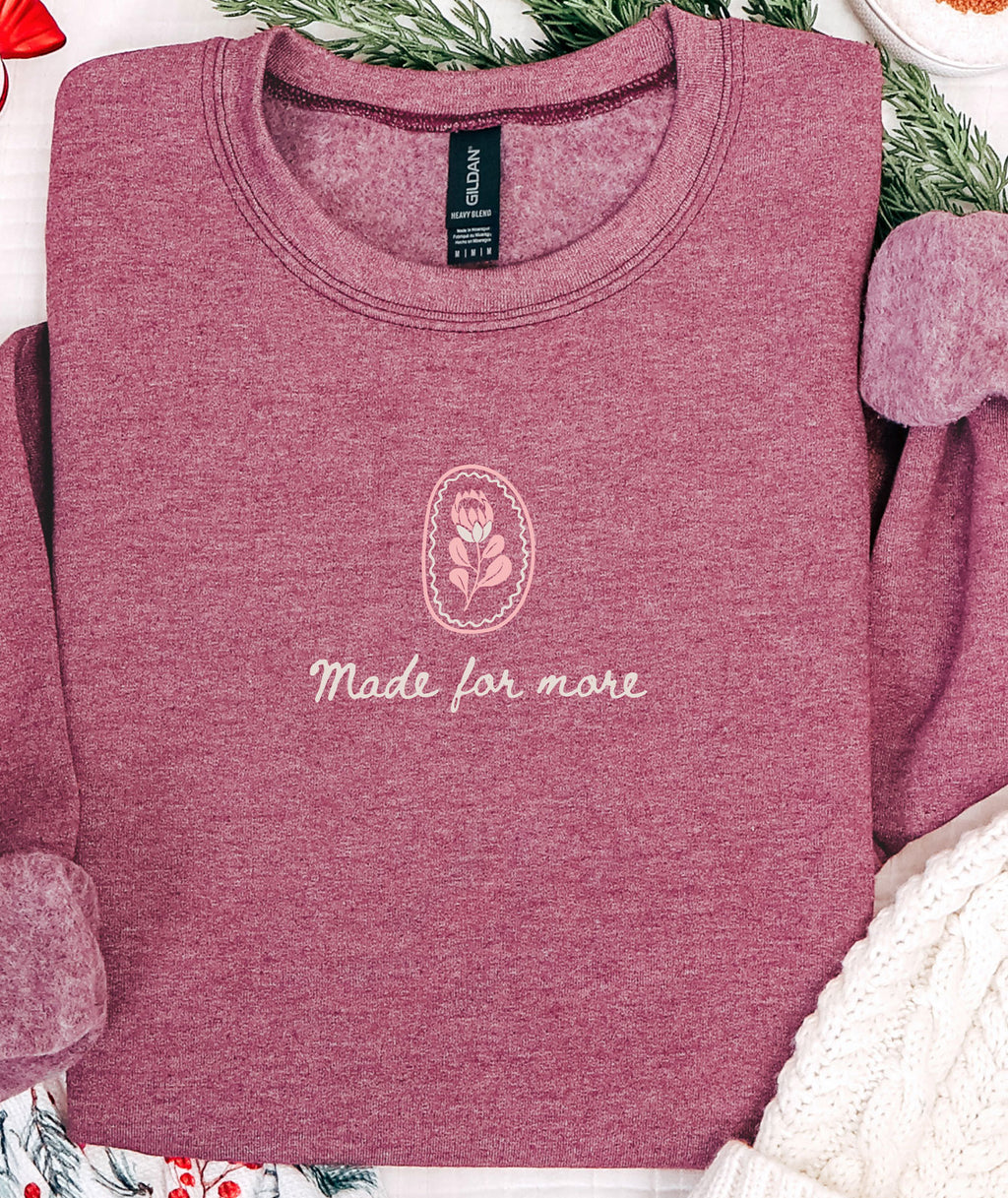 Made For More Crewneck Sweater