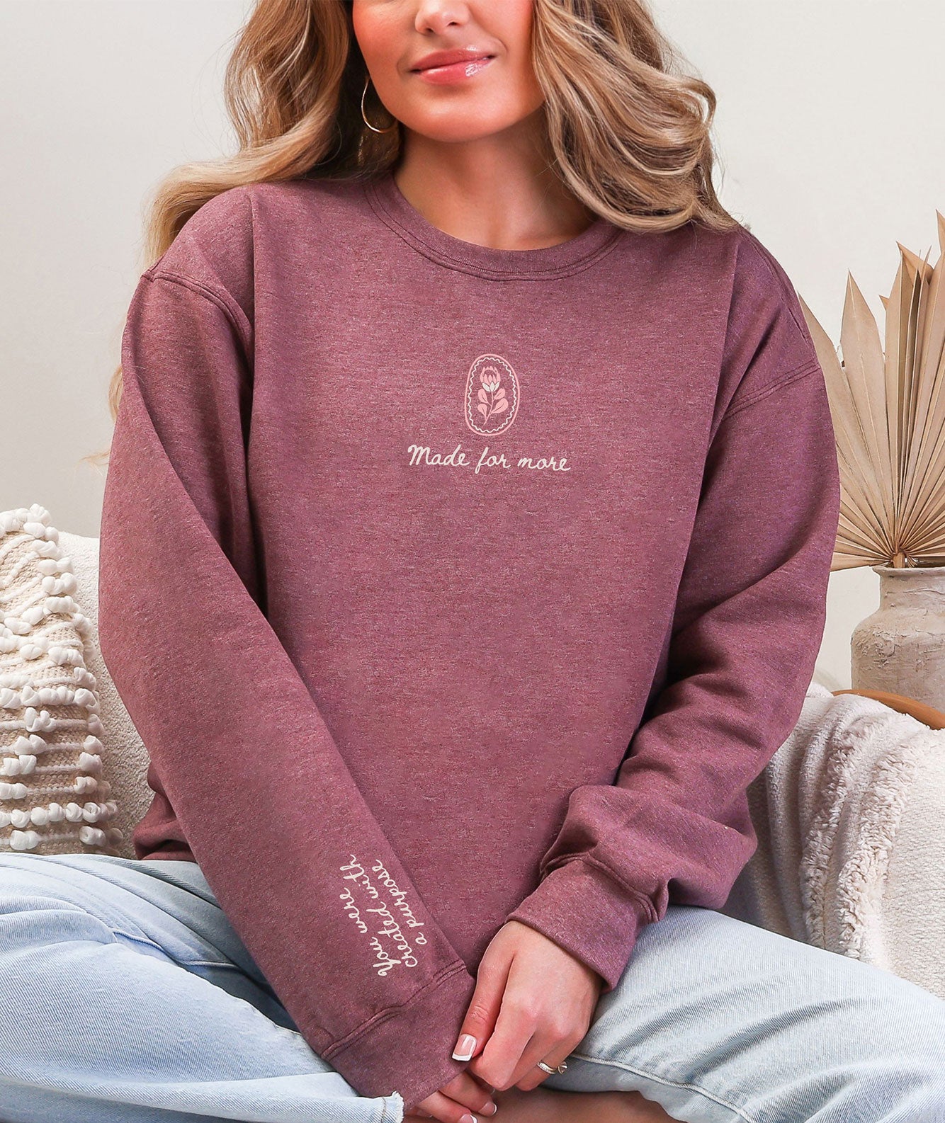 Made For More Crewneck Sweater