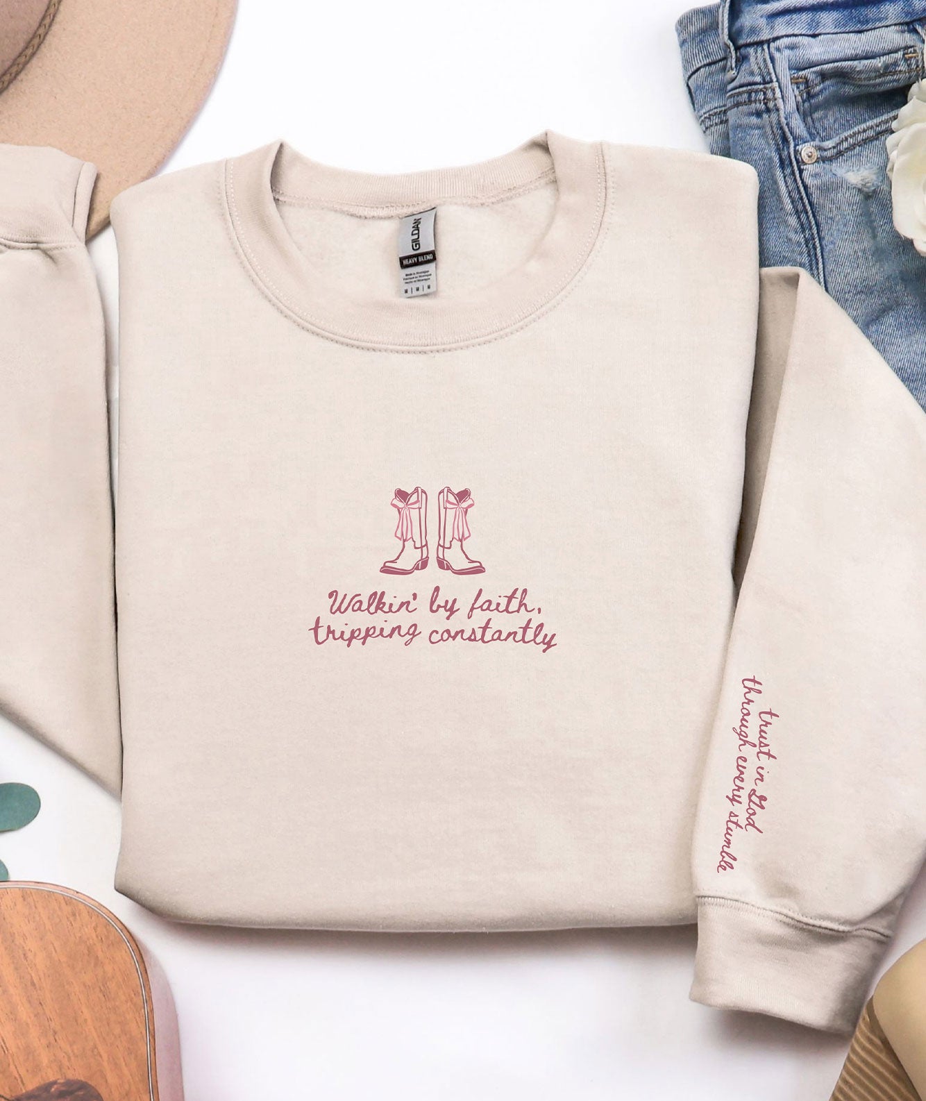 Walkin' By Faith Sweater