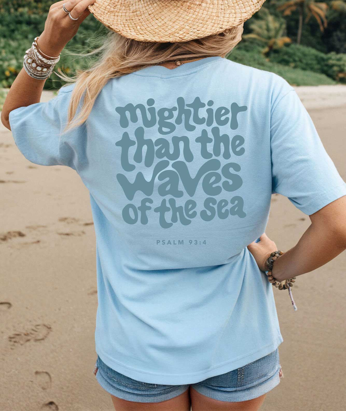 Mightier Than The Waves Tee